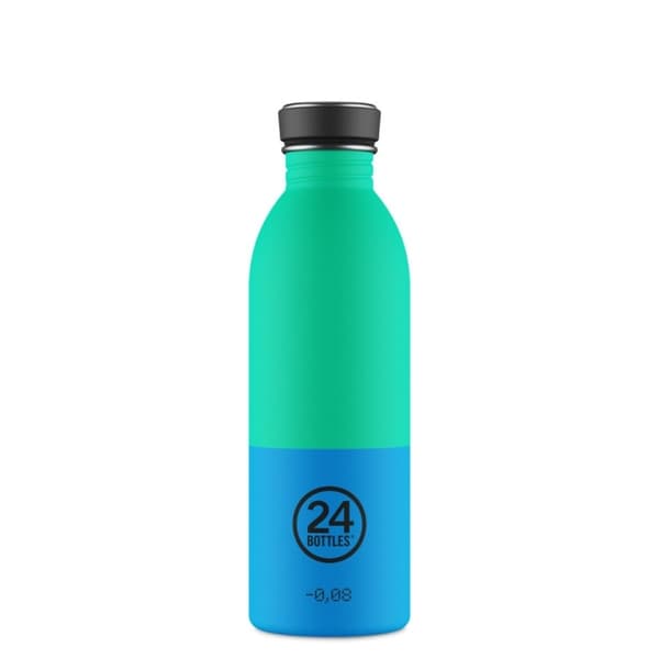 24Bottles Urban Bottle – Wave – Blå, Grønn – 500 ml