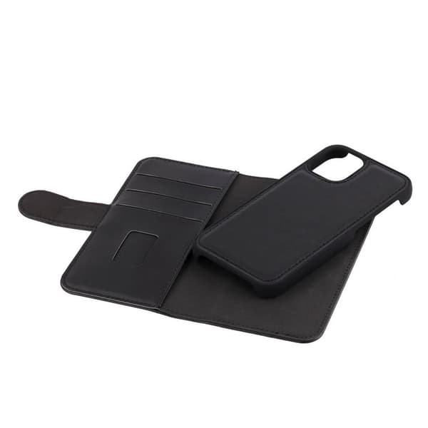 Gear Lompakko 2in1 Musta - iPhone 12 Mini