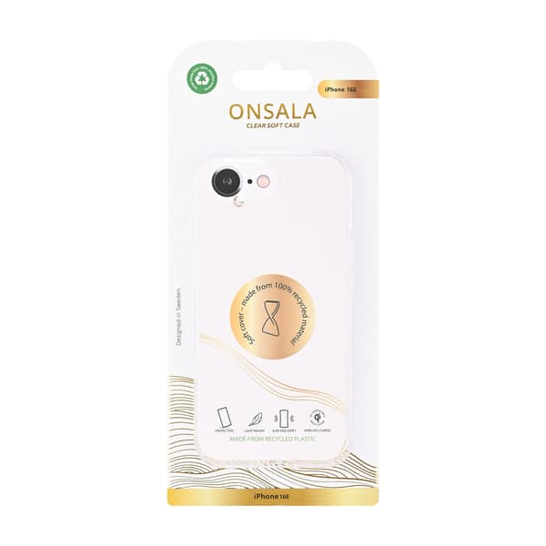 Onsala Mobildeksel Transparent - iPhone 16e/17e