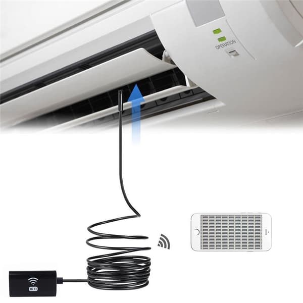 Inspektionskamera til Android & PC - 8-LED & 5 m kabel