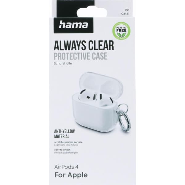 Hama Etui til Airpod 4 - Transparent