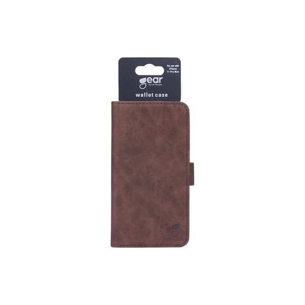 Gear Mobilfodral PU Brun - iPhone 11 Pro Max