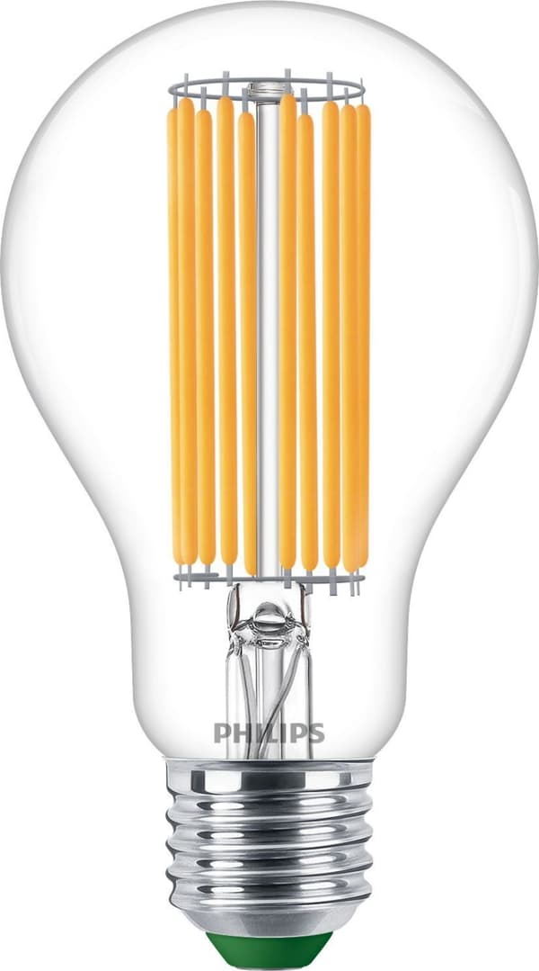 Philips Ultra Efficient LED -lamppu, E27, 4000 K, 1095 lm, kirkaspintainen