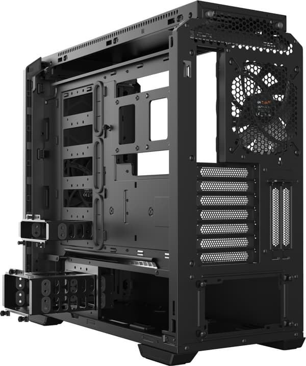 Be Quiet! Silent Base 601 ATX-kabinett, svart