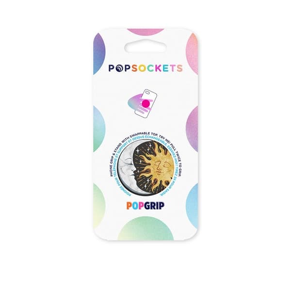 PopSockets Sun and Moon Irrotettava Grip Telinetoiminnolla