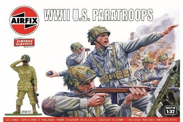Airfix Amerikanske fallskjermtropper under andre verdenskrig