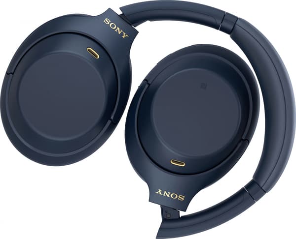 Sony wireless around-ear hörlurar WH-1000XM4, Blå