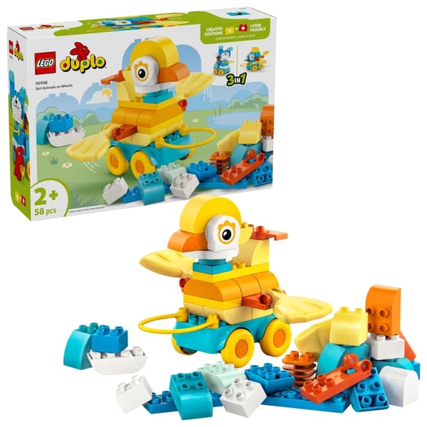 LEGO DUPLO Town - 3in1 eläimet pyörillä (10448)