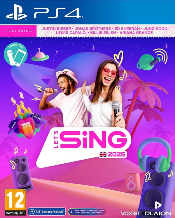 Let's Sing 2025 (PS4)