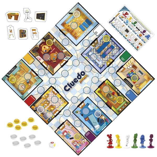 Hasbro Cluedo Junior 2 spel i 1 (DK/NO)