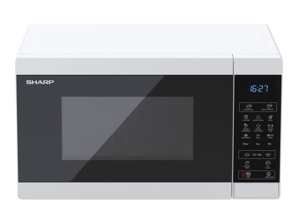 Sharp YC-MG02E-W Mikrobølgeovn med grill Hvit