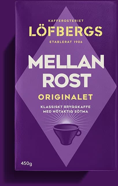 Löfbergs Kaffe Mellanrost Original Bryggkaffe Löfbergs