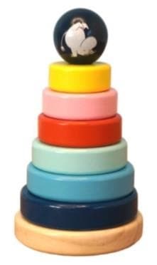 Barbo Toys Mumin stabelringe (6 ringe)
