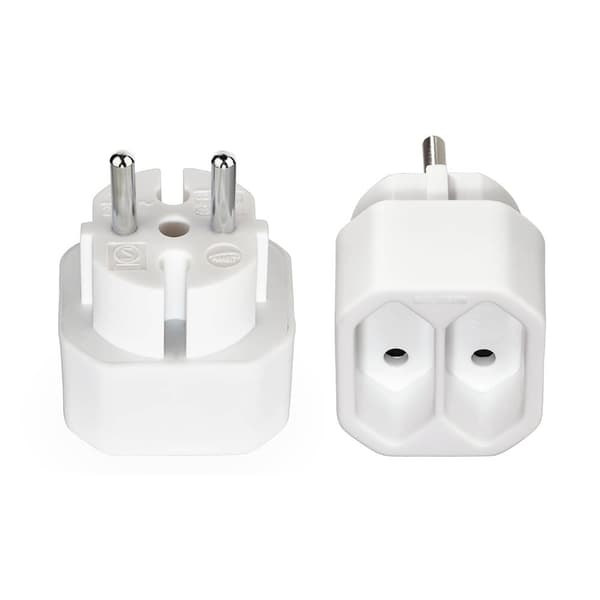 Hama Stik Adapter Dobbelt 2-pak Hvid