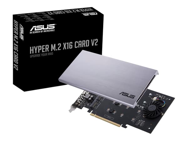 Asus HYPER M.2 X16 CARD V2-grensesnittadapter