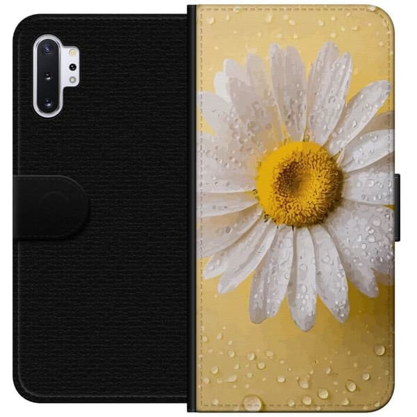 Tegnebogsetui til Samsung Galaxy Note10+ med Porcelænsblomst motiv
