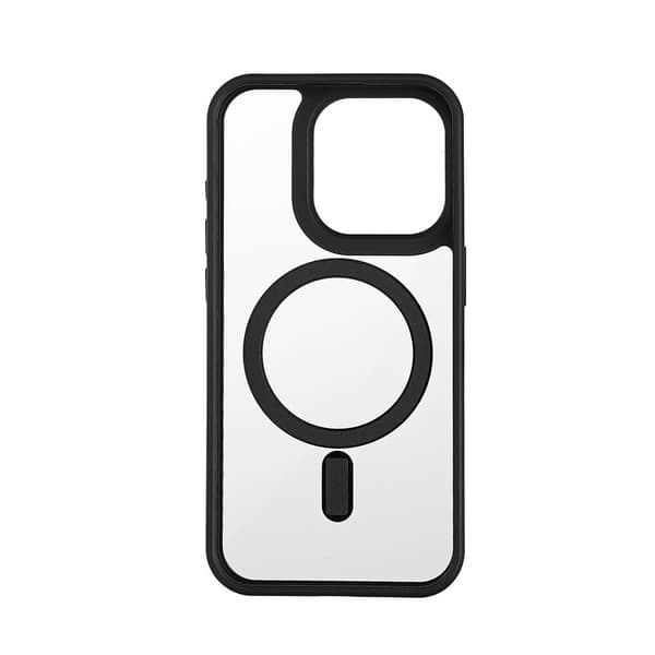 Onsala Mobilskal Bumper MagSeries Black & Clear - iPhone 15 Pro