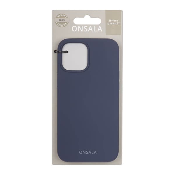 Onsala Mobildeksel Silikon Cobalt Blue - iPhone 12 Pro Max