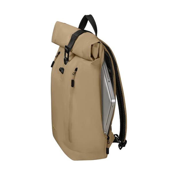 Samsonite Reppu Coatify Biz Rolltop 15.6" Sand