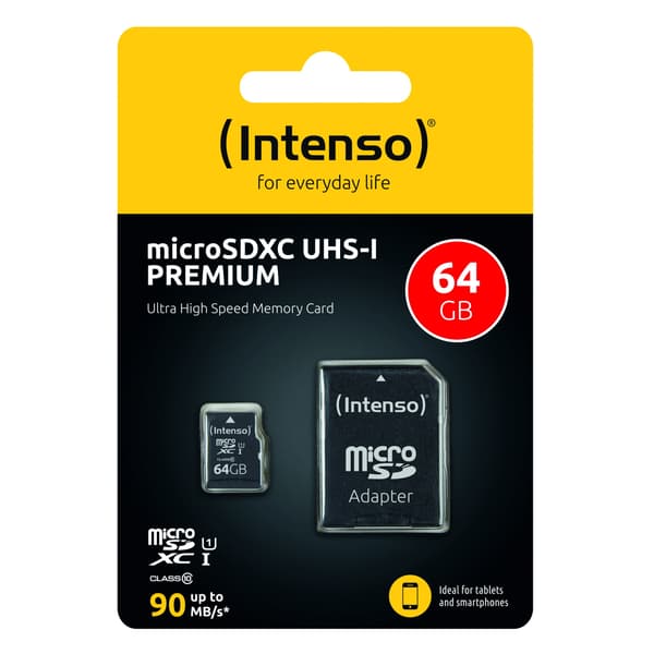 Intenso microSD 64GB UHS-I Intenso