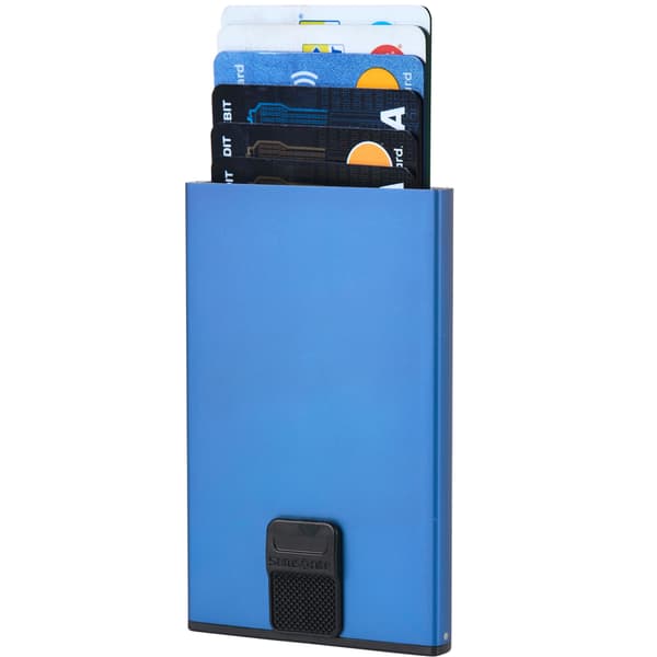 Samsonite Alu Fit Wallet med RFID blå