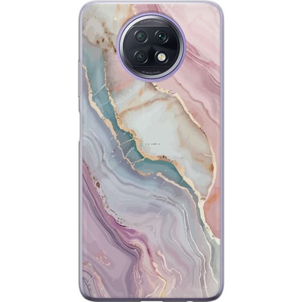 Mobildeksel til Xiaomi Redmi Note 9T med Marmor motiv