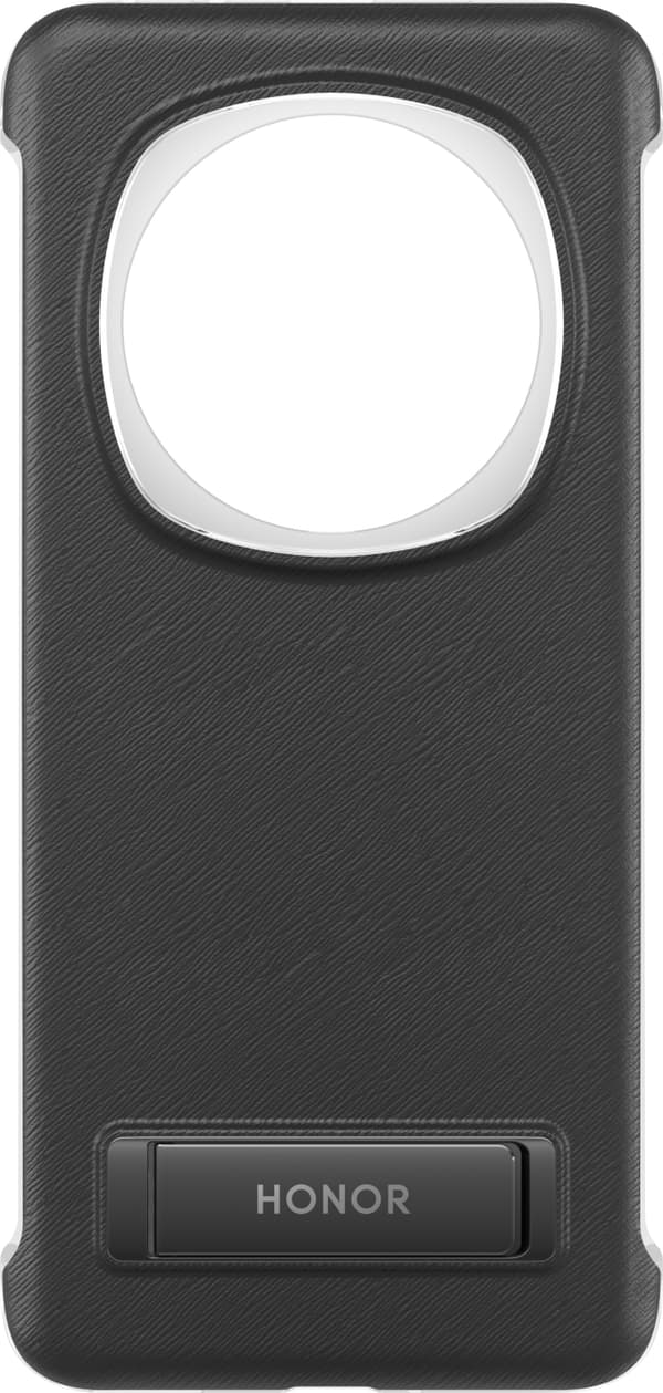 Honor Magic6 Pro skyddsfodral med stativ, svart