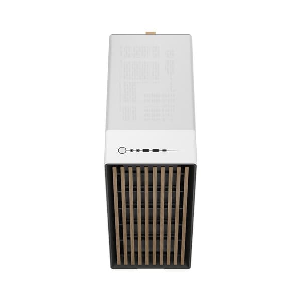 Fractal Design North Chalk White TG Clear Tint