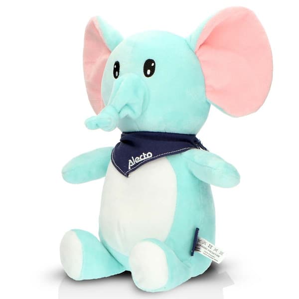 Alecto Kosete elefant med beroligende lyder og nattlys