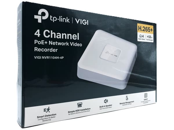 TP-LINK VIGI NVR1104H-4P V1 frittstående NVR
