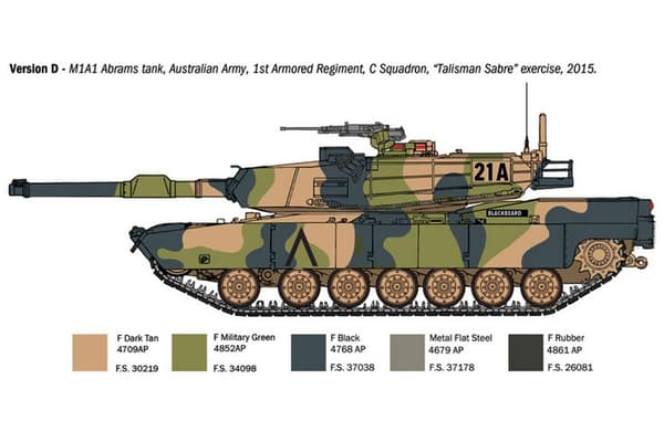 ITALERI 1:35 M1A1/A2 Abrams