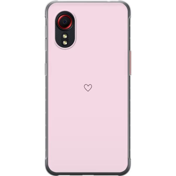 Mobildeksel til Samsung Galaxy Xcover 5 med Hjerte motiv