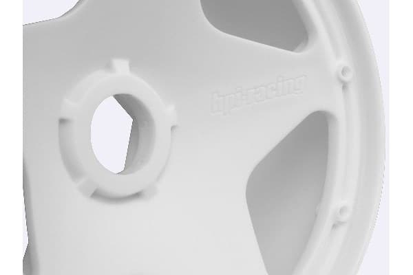 Super Star-hjul hvit (120X75Mm/2 stk.)