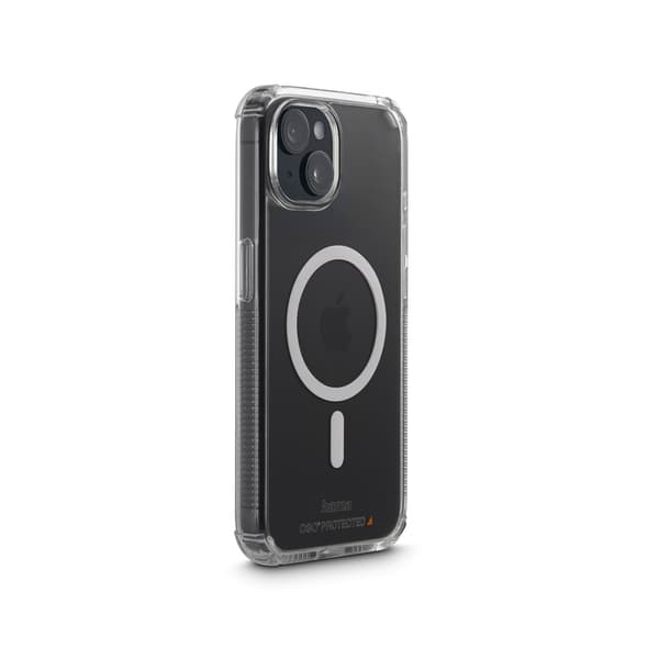 Hama Mobilskal Extreme Protect iPhone 15 Plus MagFodral Transparent