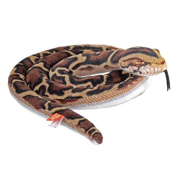 Wild Republic Bamse Living Earth Snakes 152 cm Burmesisk Python