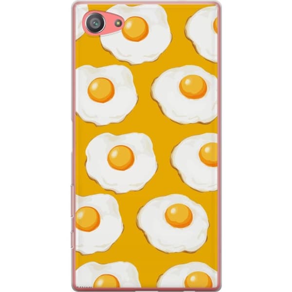 Mobildeksel til Sony Xperia Z5 Compact med Stekt egg motiv
