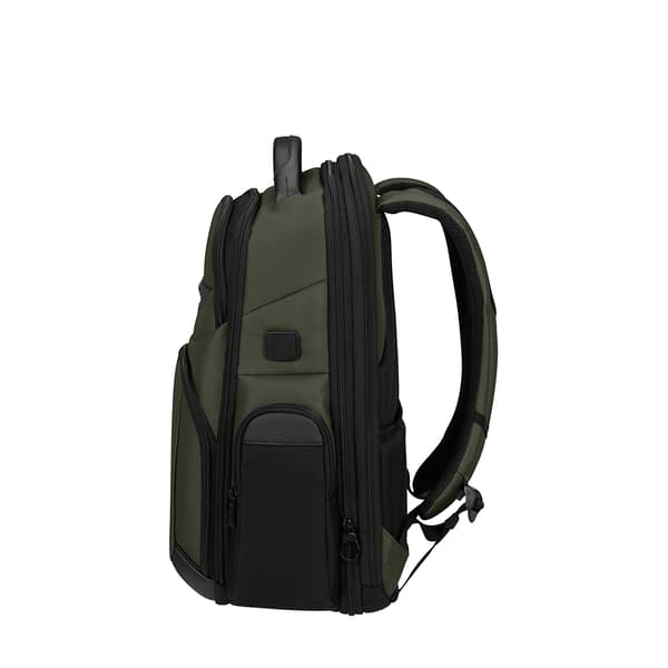 Samsonite Reppu PRO DLX6 15.6" 3VOL Laajennettava Vihreä