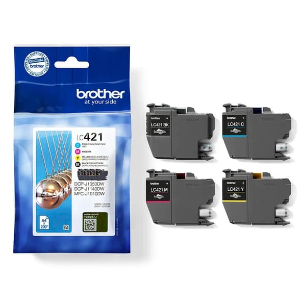 Brother Bläck LC421VAL LC-421 Multipack