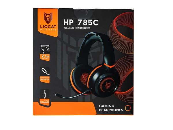 Liocat HP 785C - Gamingheadset, Svart