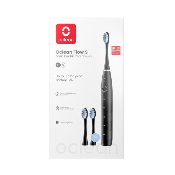 Oclean Elektrisk Tandbørste Flow S 20 Sort