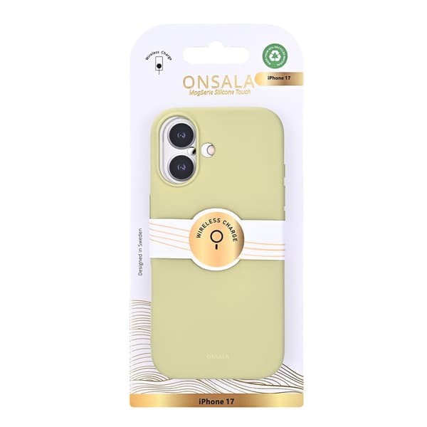Onsala Mobildeksel med silikonsfølelse Lime - iPhone 17