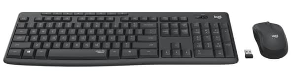 Logitech MK295 Silent Wireless Combo - GRAPHITE NORDIC
