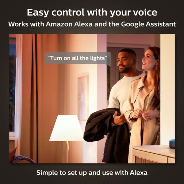 Philips Hue älylamppu multipack, BT, White, E27, 2 kpl