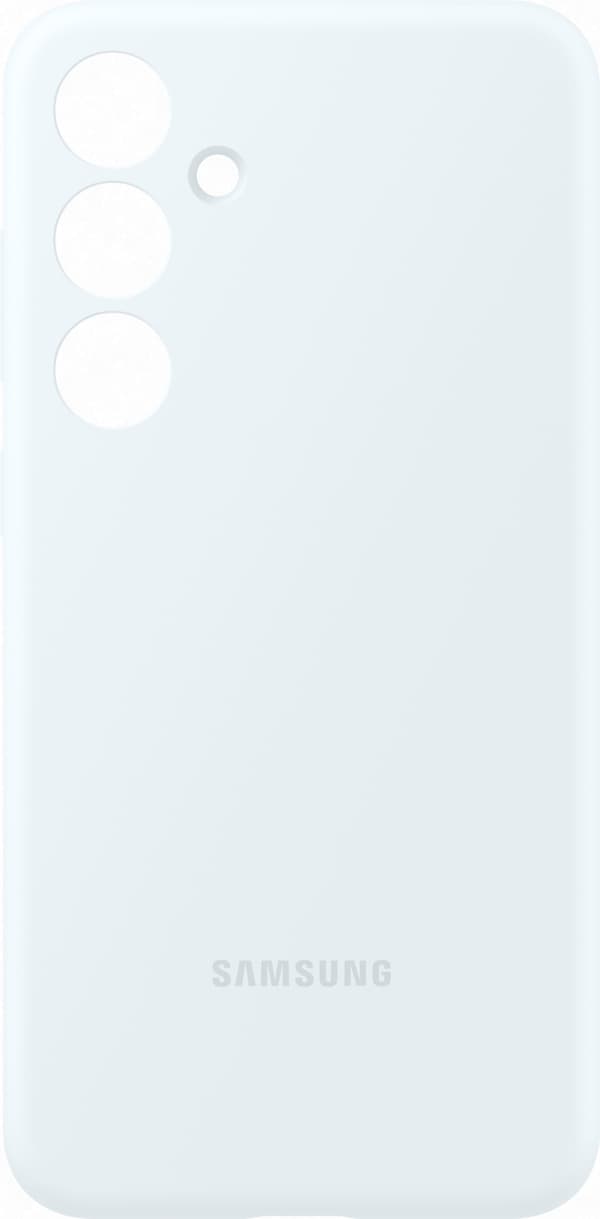 Samsung Galaxy S24+ silikonetui, hvit