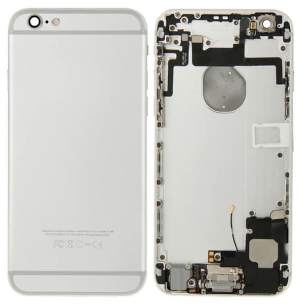 iPhone 6 Plus bagcover - Sølv