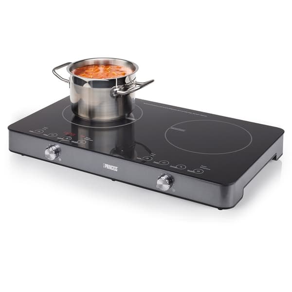 Princess Induktionsplatta dubbel med digital display