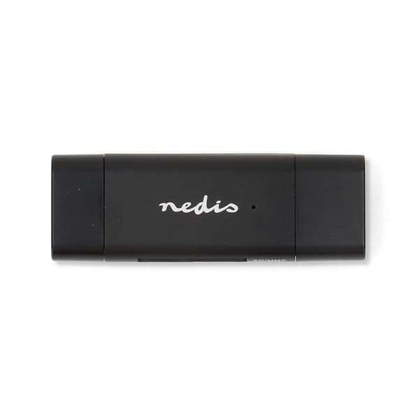 Nedis Kortleser | microSD (TF) / microSDHC (TF) / microSDXC (TF) / SD / SDHC / SDXC | USB 2.0