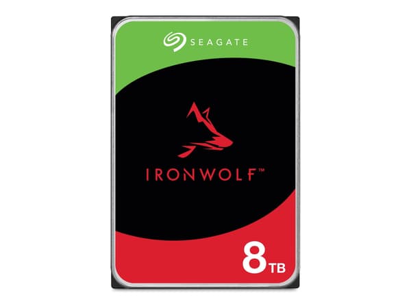 Seagate IronWolf-harddisk ST8000VN002 8 TB 3,5 SATA-600