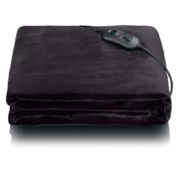 MELISSA Varmeplaid 180x130cm 120W Sort