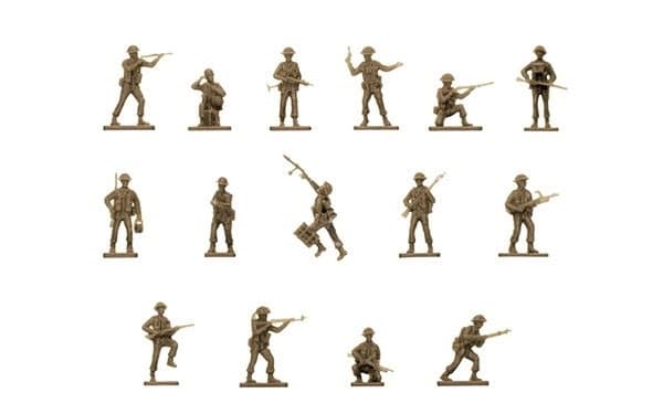 Airfix Britisk infanteri under andre verdenskrig